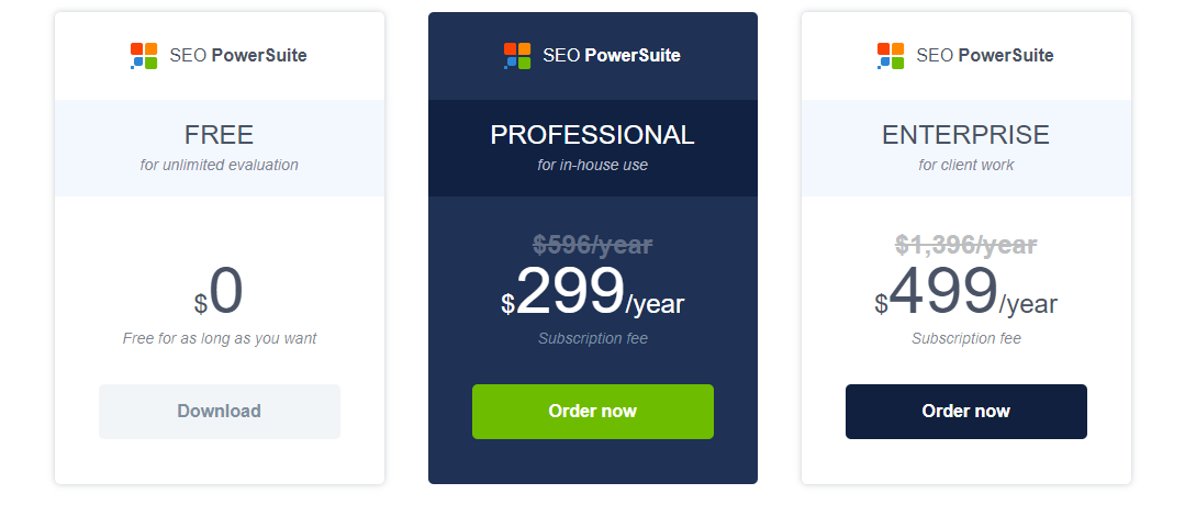 seo powersuite pricing